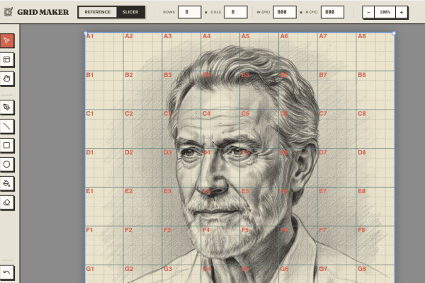Grid Maker - Effortless AI Grid Paper & Image Slicer